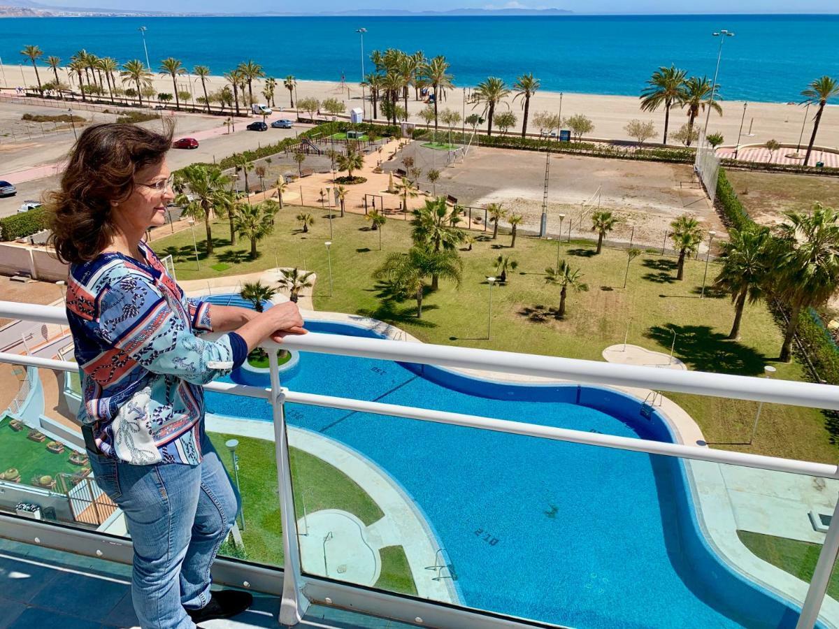 Seafront Penthouse Almeria Roquetas de Mar Luaran gambar